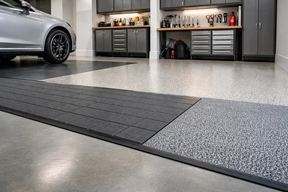 Quel type de revêtement pour un sol de garage