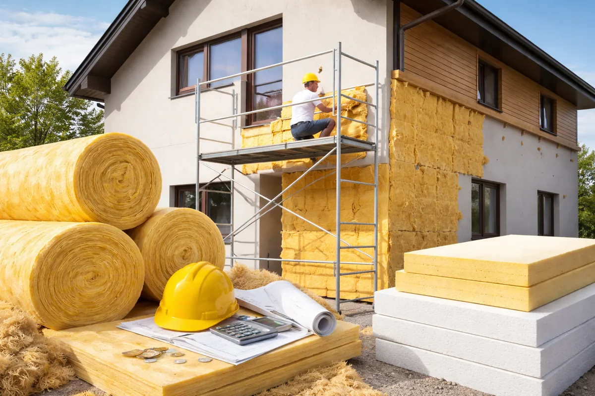 Combien coûte l'isolation d'une maison de 100 m²